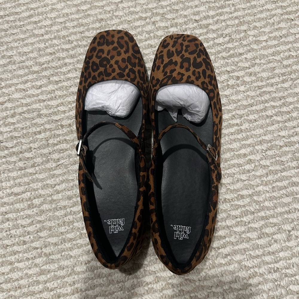 Wild Fable leopard Mary Jane’s